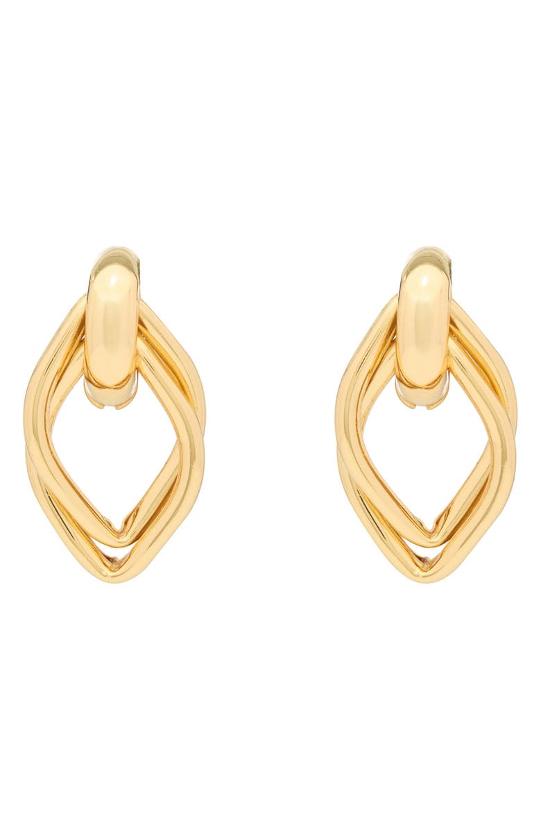 st. Moran Marquis Drop Earrings, Main, color, Gold