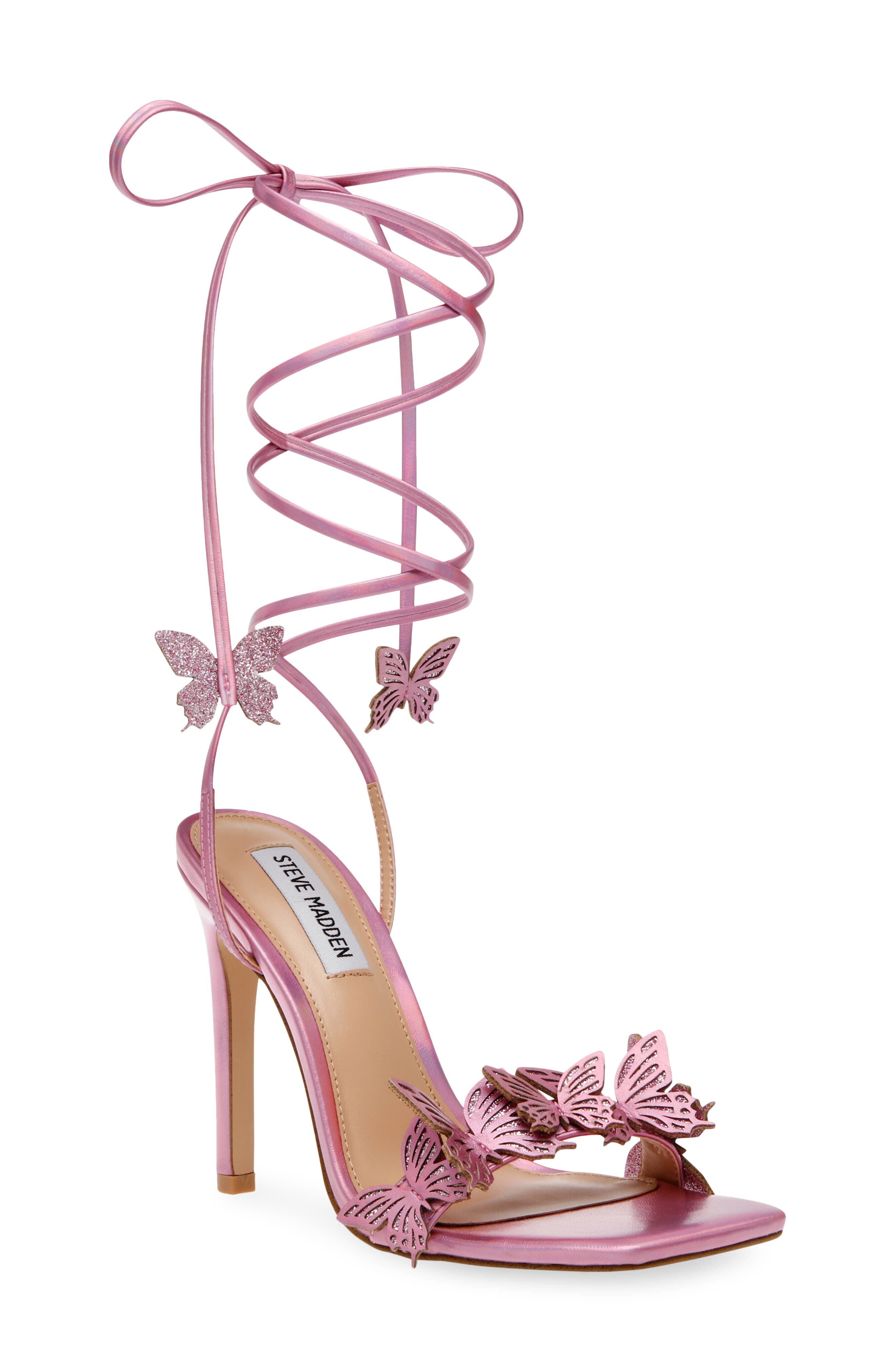 Steve Madden Utopia Ankle Wrap Sandal, Main, color, 