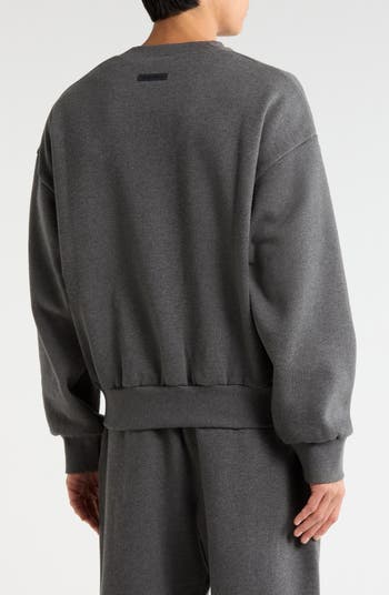 Fear of God Essentials Classic Fit Fleece Crewneck Sweatshirt 