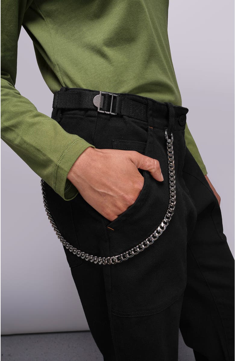 WILDFANG The Essential Denim Utility Pant, Alternate, color, Black