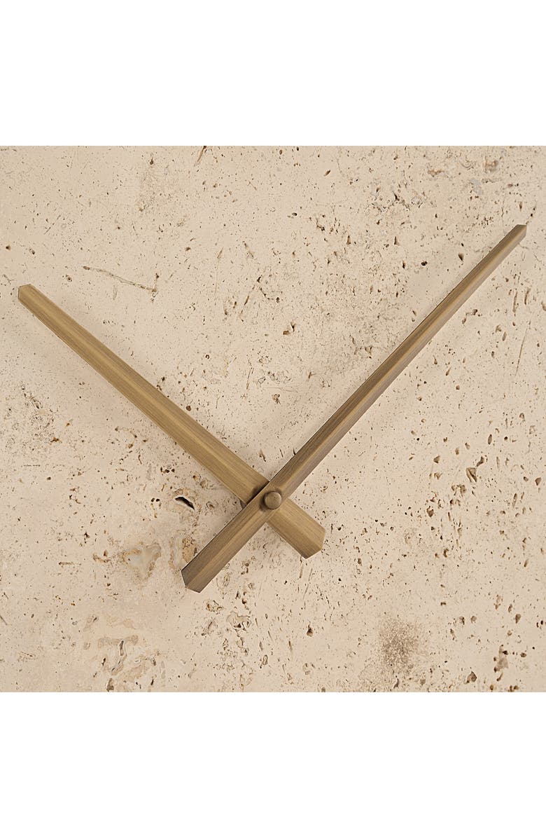 Renwil Fusion Natural Wall Clock, Alternate, color,