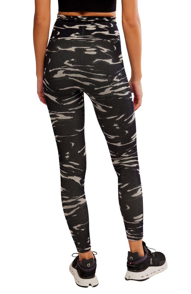 Free People FP Movement Go To Print Leggings, Alternate, color, 