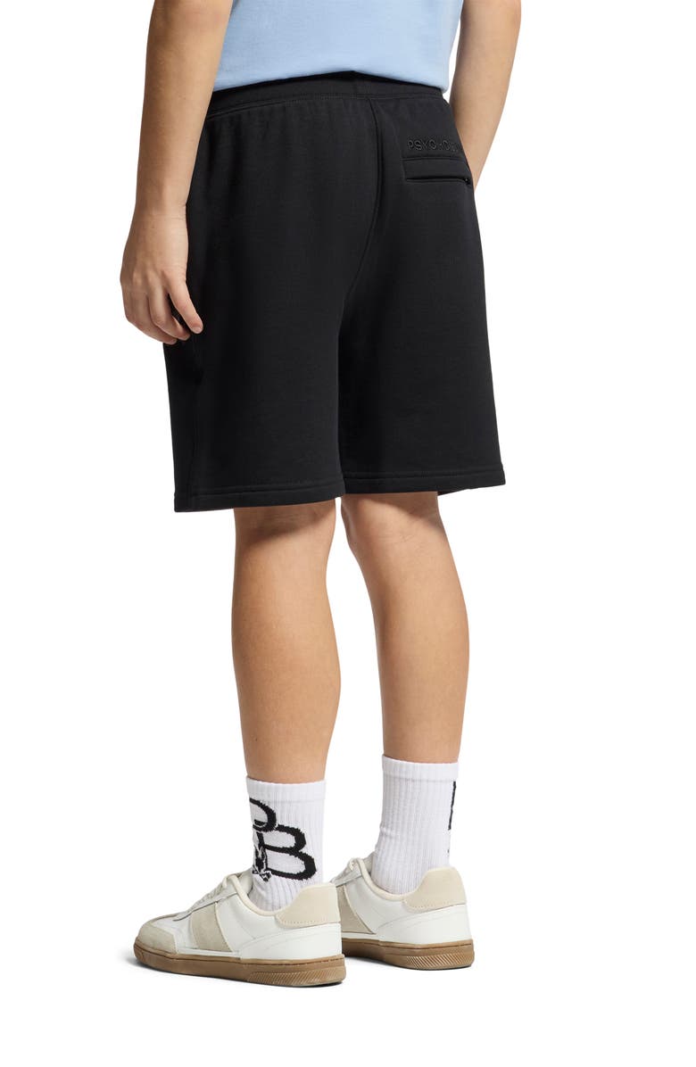 Psycho Bunny Kids' Embroidered Cotton Sweat Shorts, Alternate, color,