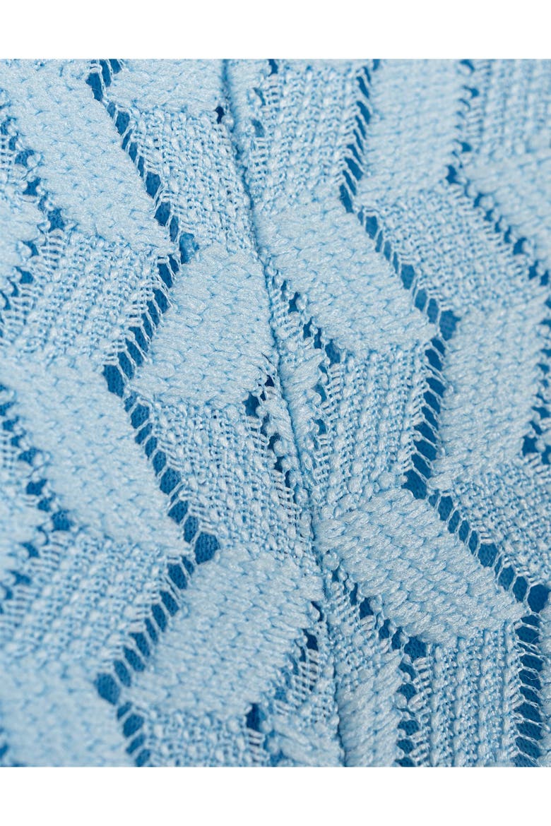 2-Piece T-Shirt and Shorts Set, Alternate, color, Pink Blue Crochet