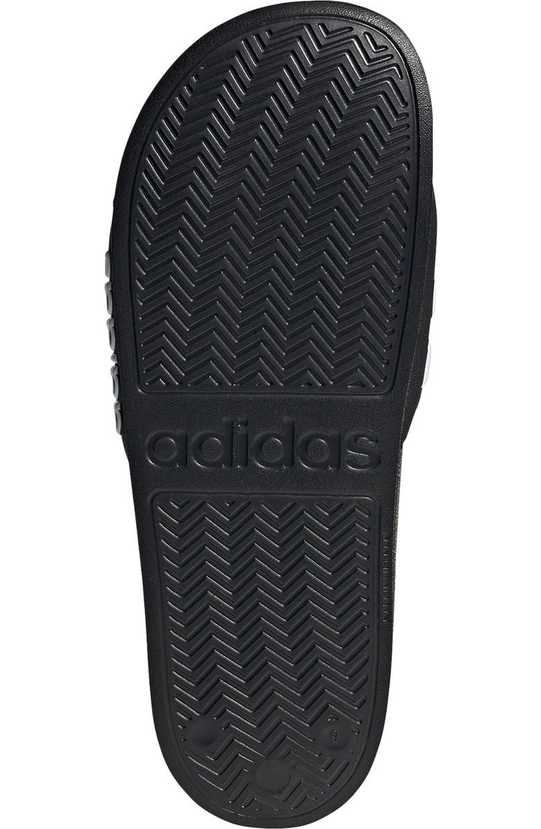 adidas Adilette Shower Slide, Alternate, color, Core Black/Ftwr White