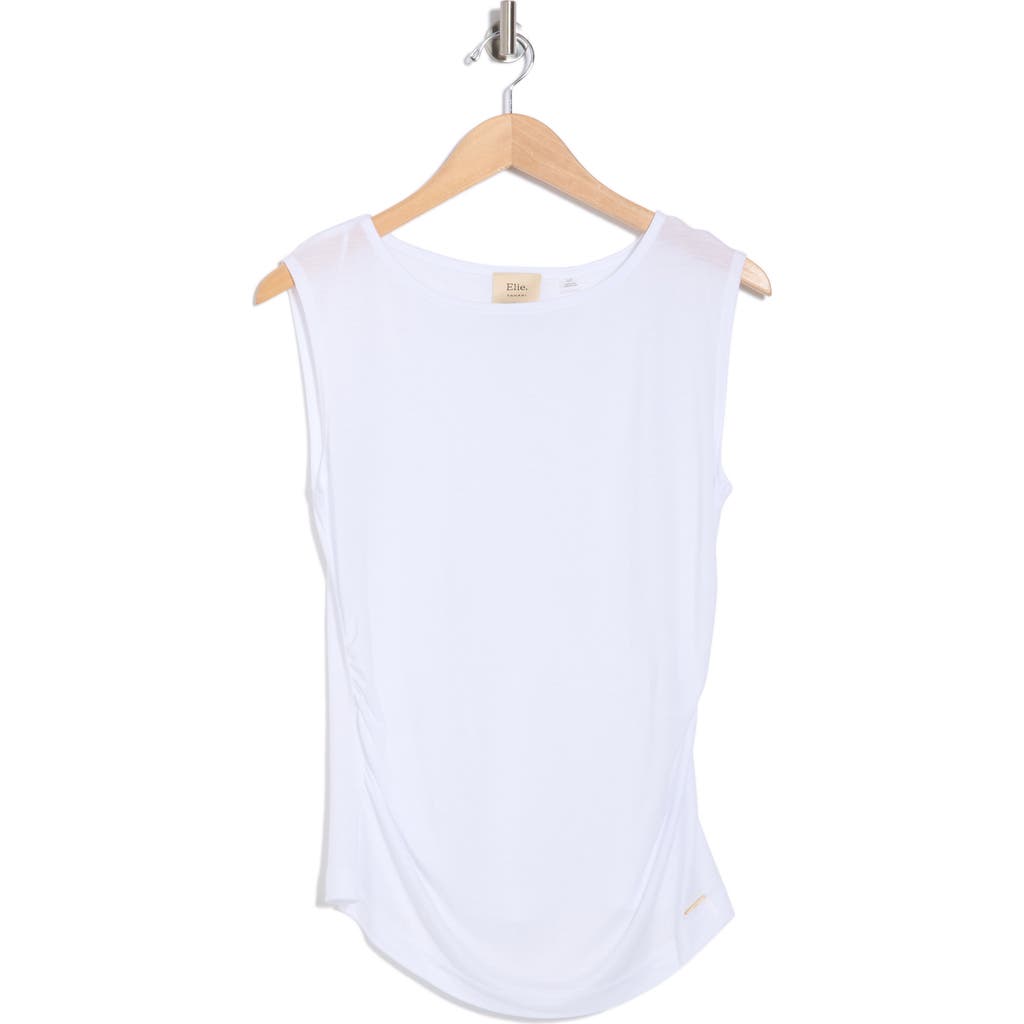 Elie Elie Tahari Side Ruched Tank