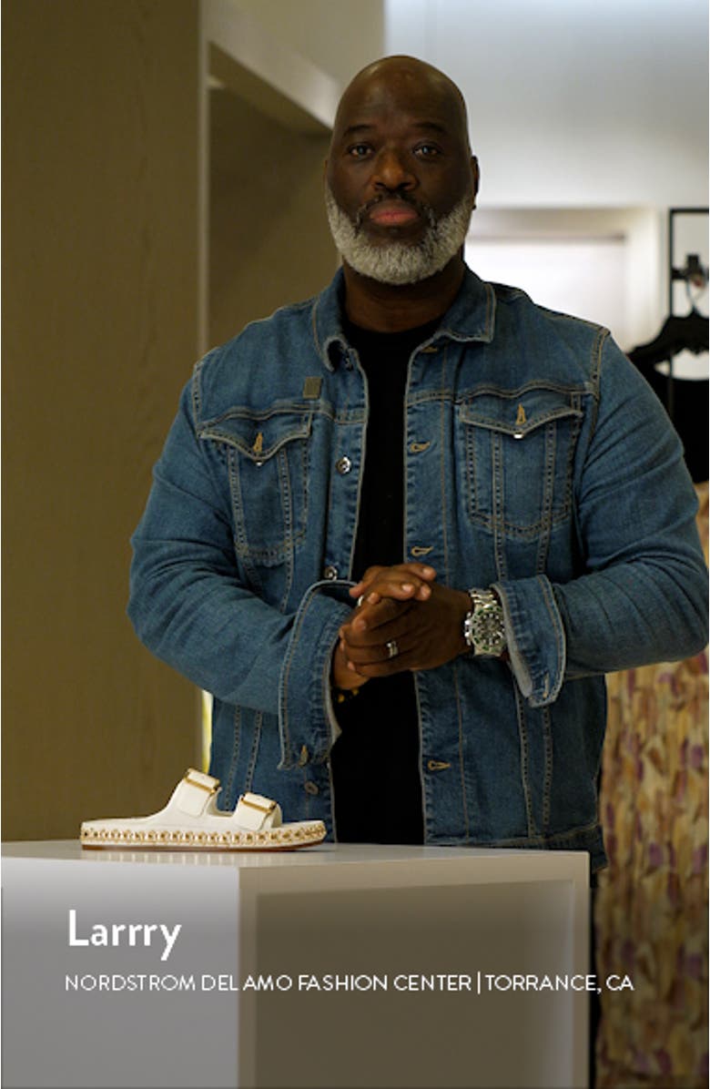 Emma Stud Slide Sandal, sales video thumbnail