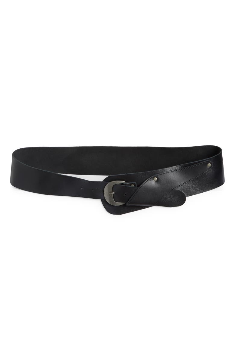 Free People We the Free Jericho Hip Leather Belt, Main, color,