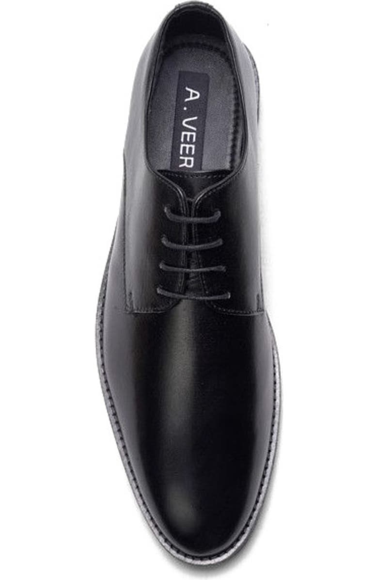 A. Veer Rowan Derby, Alternate, color, Black Leather