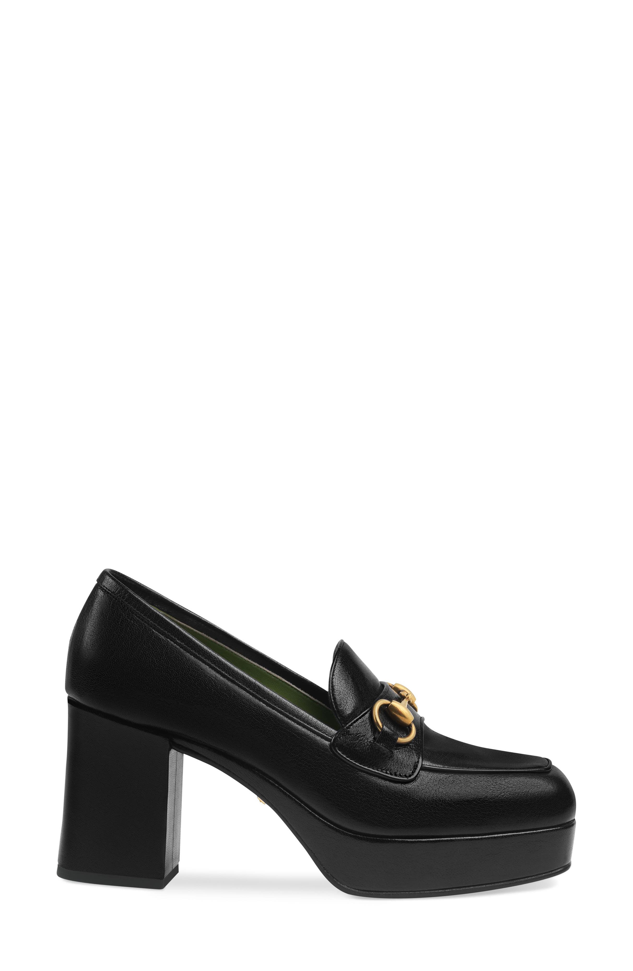 Gucci Houdan Platform Pump, Alternate, color, 