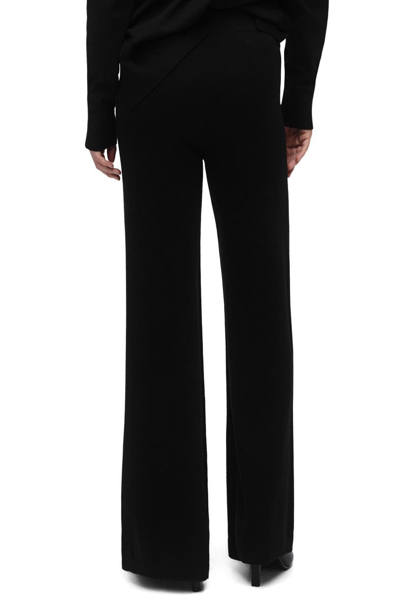 MANGO High Waist Wide Leg Pants, Alternate, color,