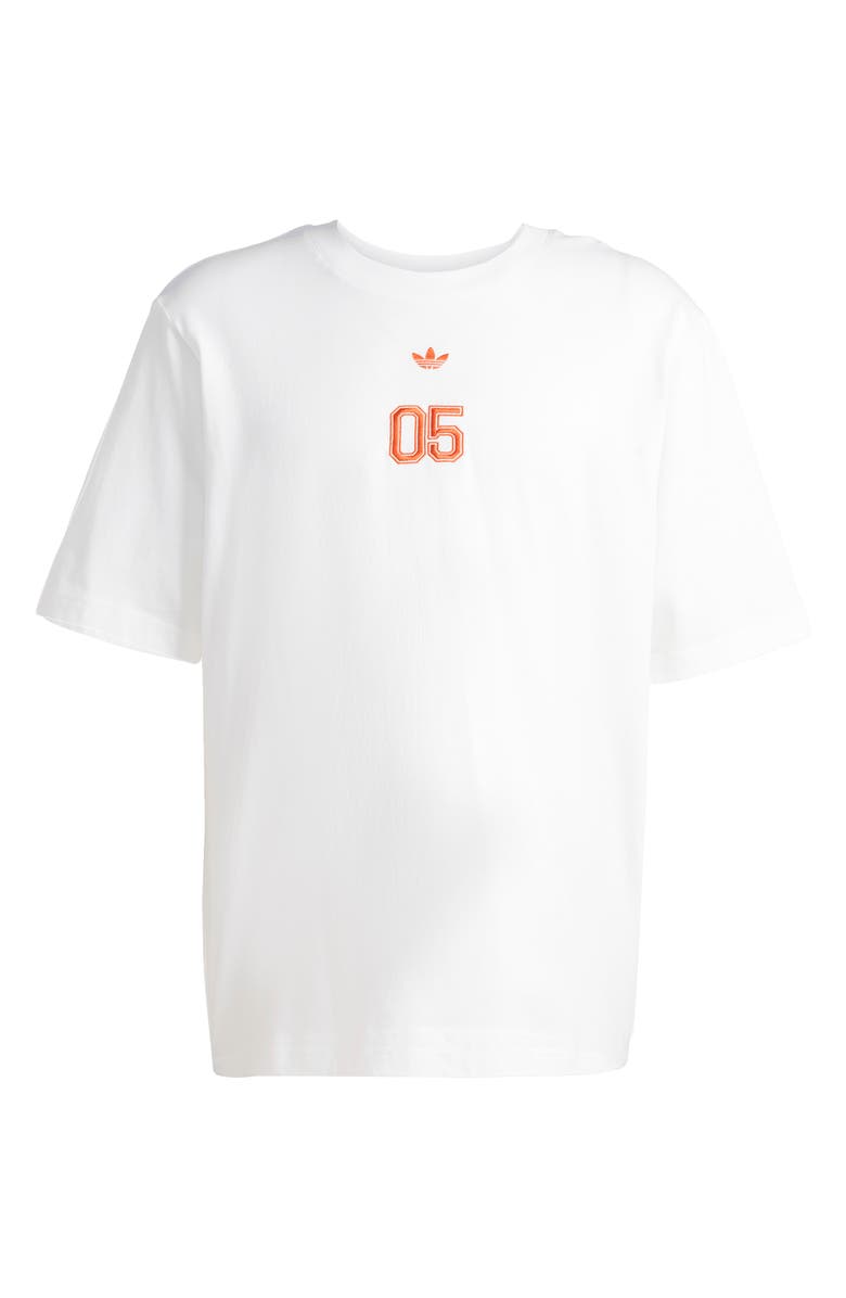 adidas Jude Bellingham Oversized Cotton Graphic T-Shirt, Alternate, color, Off White/ /