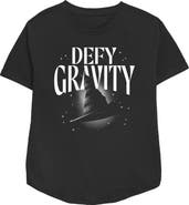 Wicked Women's Wicked Defy Gravity Witch Hat Graphic T-Shirt