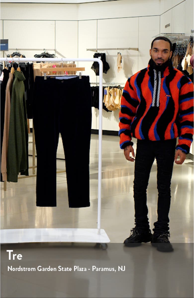 Straight Fit Stretch Corduroy Chinos, sales video thumbnail