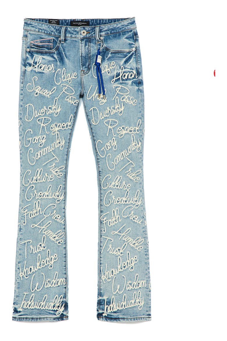 Lenny 603 Bootcut Jeans, Alternate, color, ACID
