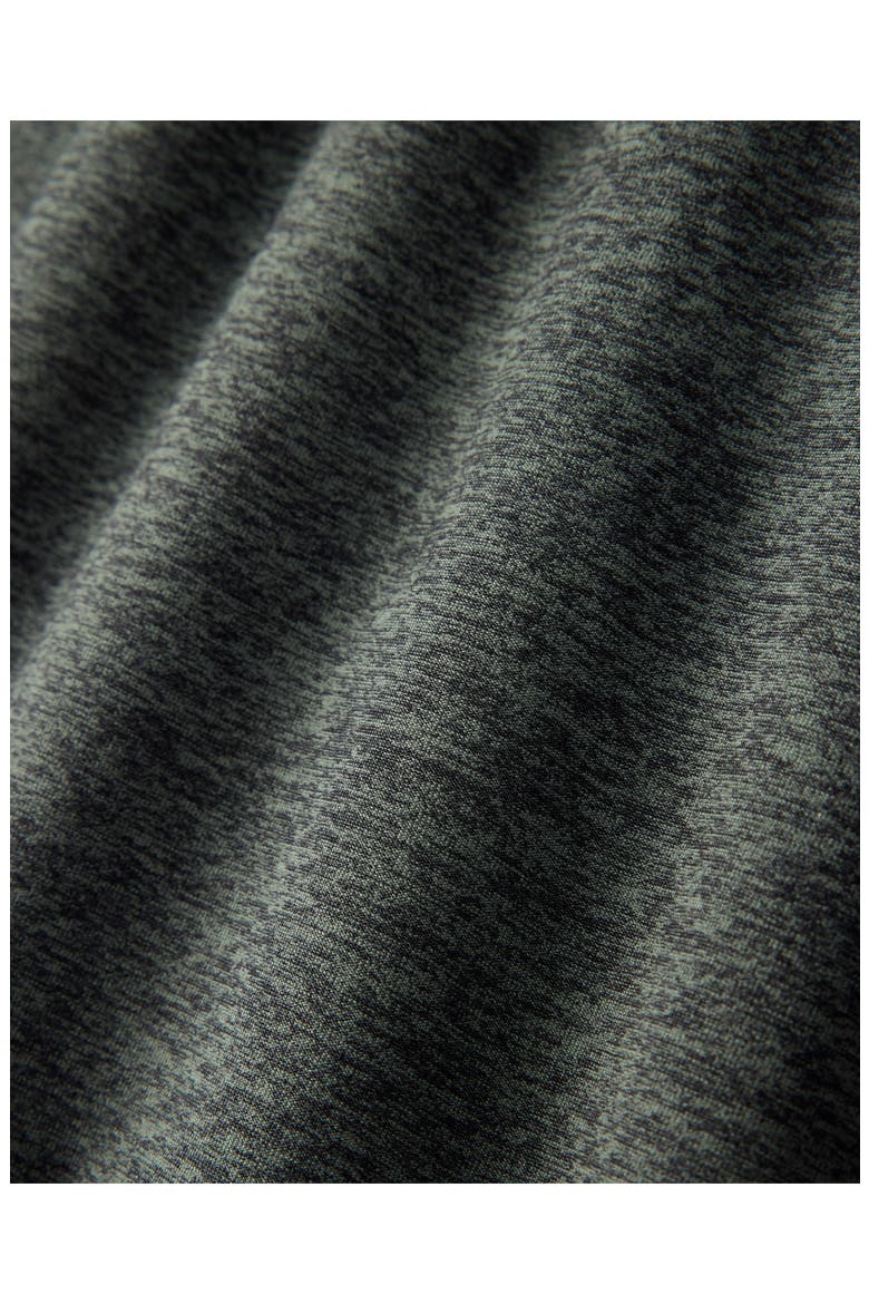WFH Knit Button-Up Shirt, Alternate, color, OLIVE SHADOW/BLACK HEATHER