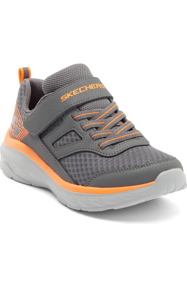 SKECHERS Boundless Sneaker, Main, color, Coal/Orange