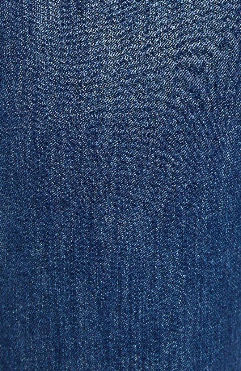 Bayeas Bandless Flare Jeans, Alternate, color, Navy