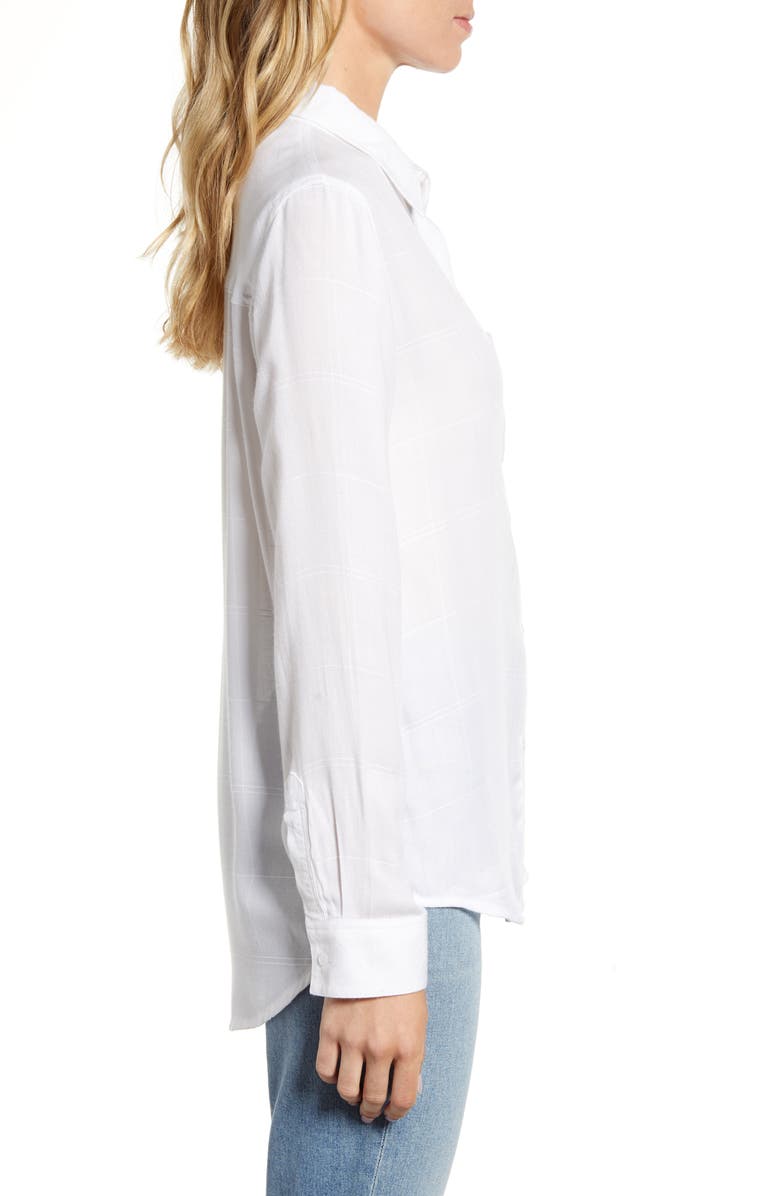 Rails Hunter Plaid Shirt, Alternate, color, Ivory Check