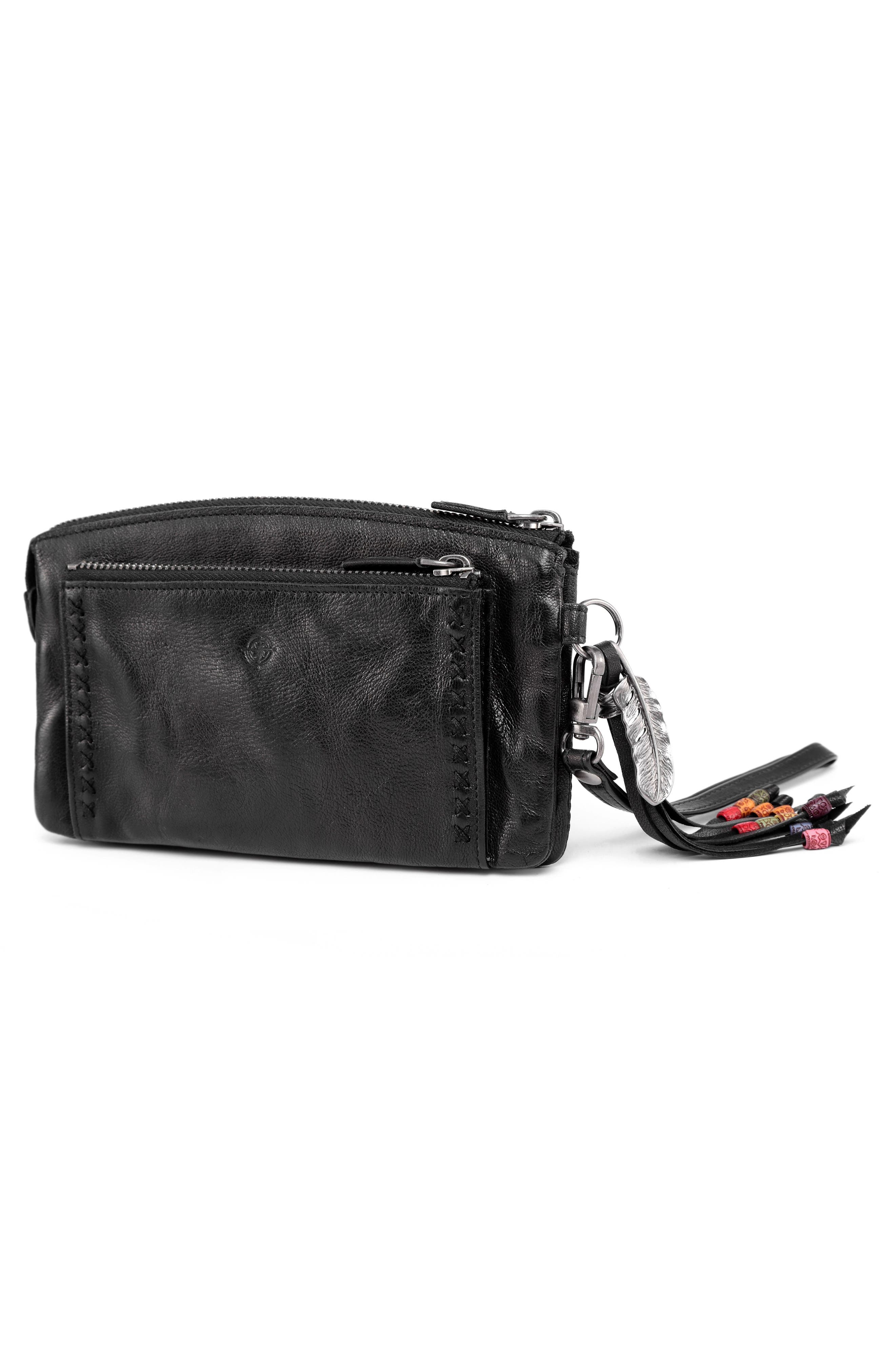 OLD TREND Bluebell Clutch, Alternate, color, Black