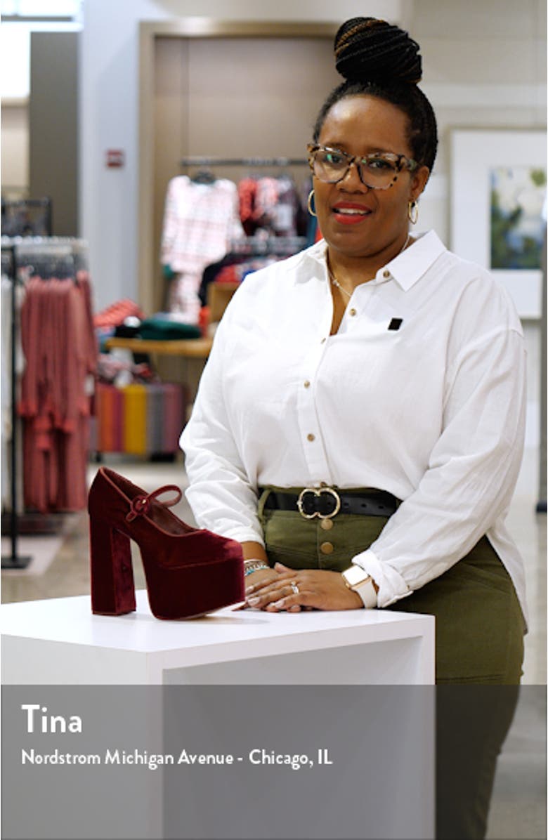 Angelou Mary Jane Platform Pump, sales video thumbnail