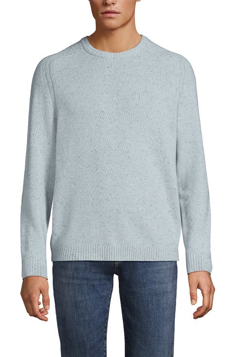 Long Sleeve Lambswool Crewneck Sweater