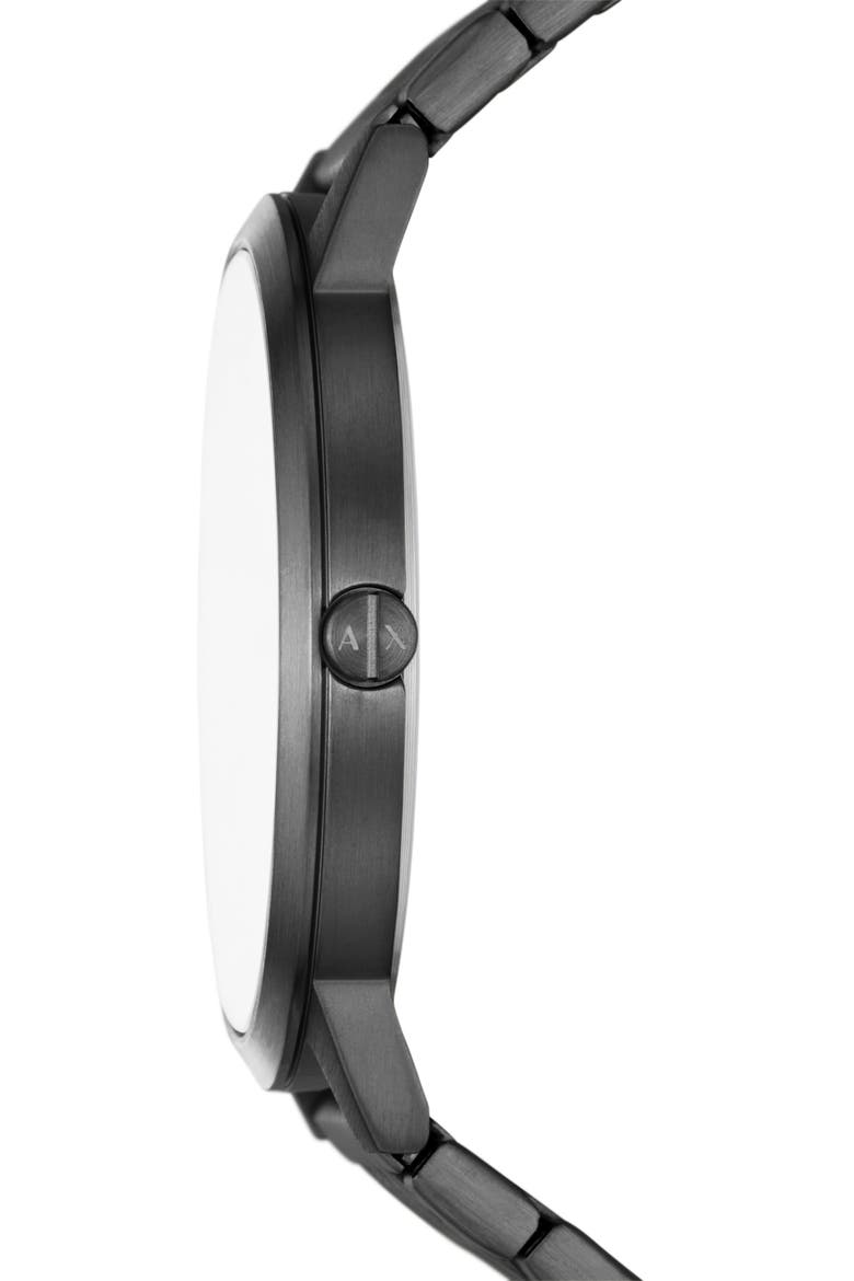 Bracelet Strap Watch, 40mm, Alternate, color, BLACK