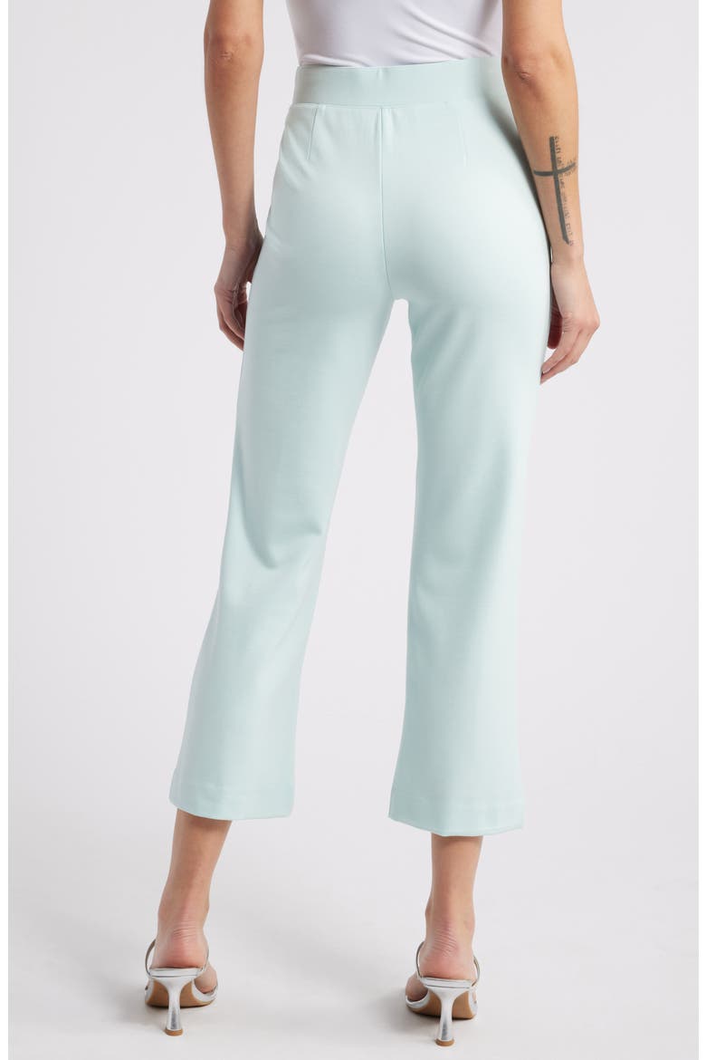 Kick Flare Crop Pants, Alternate, color, ROBINS EGG