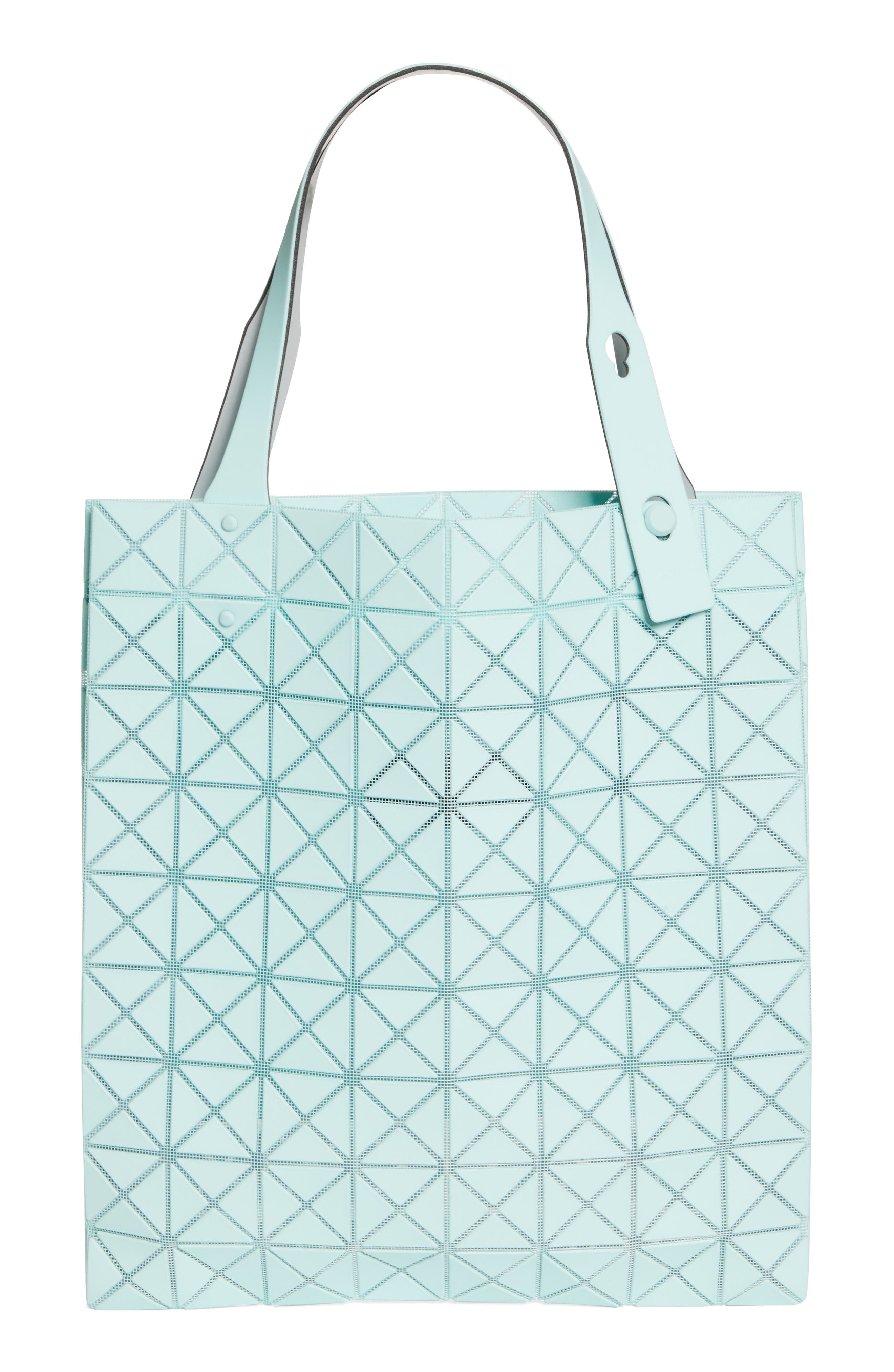 Bao Bao Issey Miyake Small Prism Tote, Main, color, Mint Green