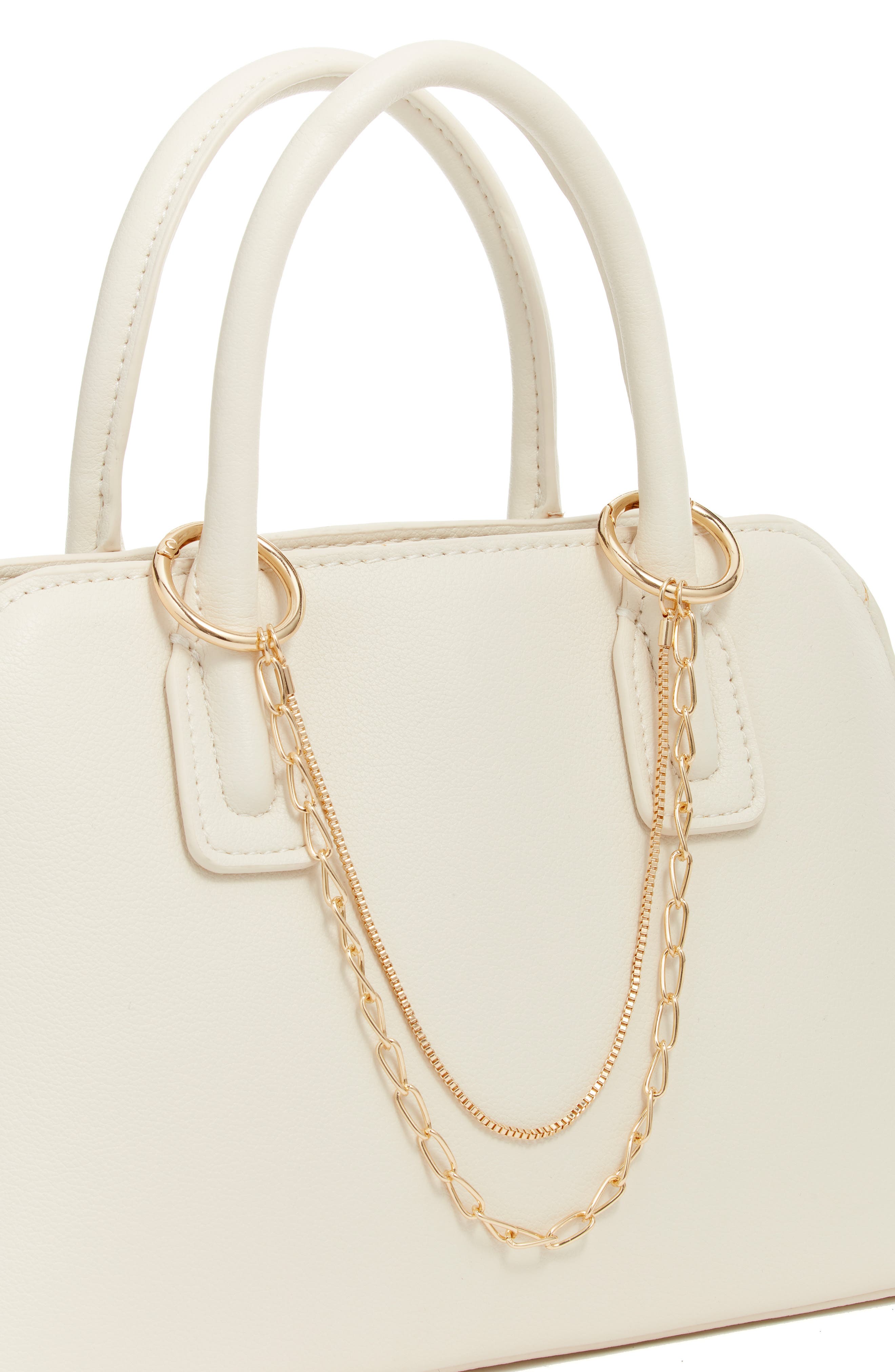 Swag Chain Bag Charm, Alternate, color, GOLD