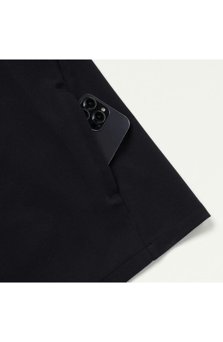 JAANUU Platt Men's 3-Pocket Classic V-Neck Scrub Top, Alternate, color, Black