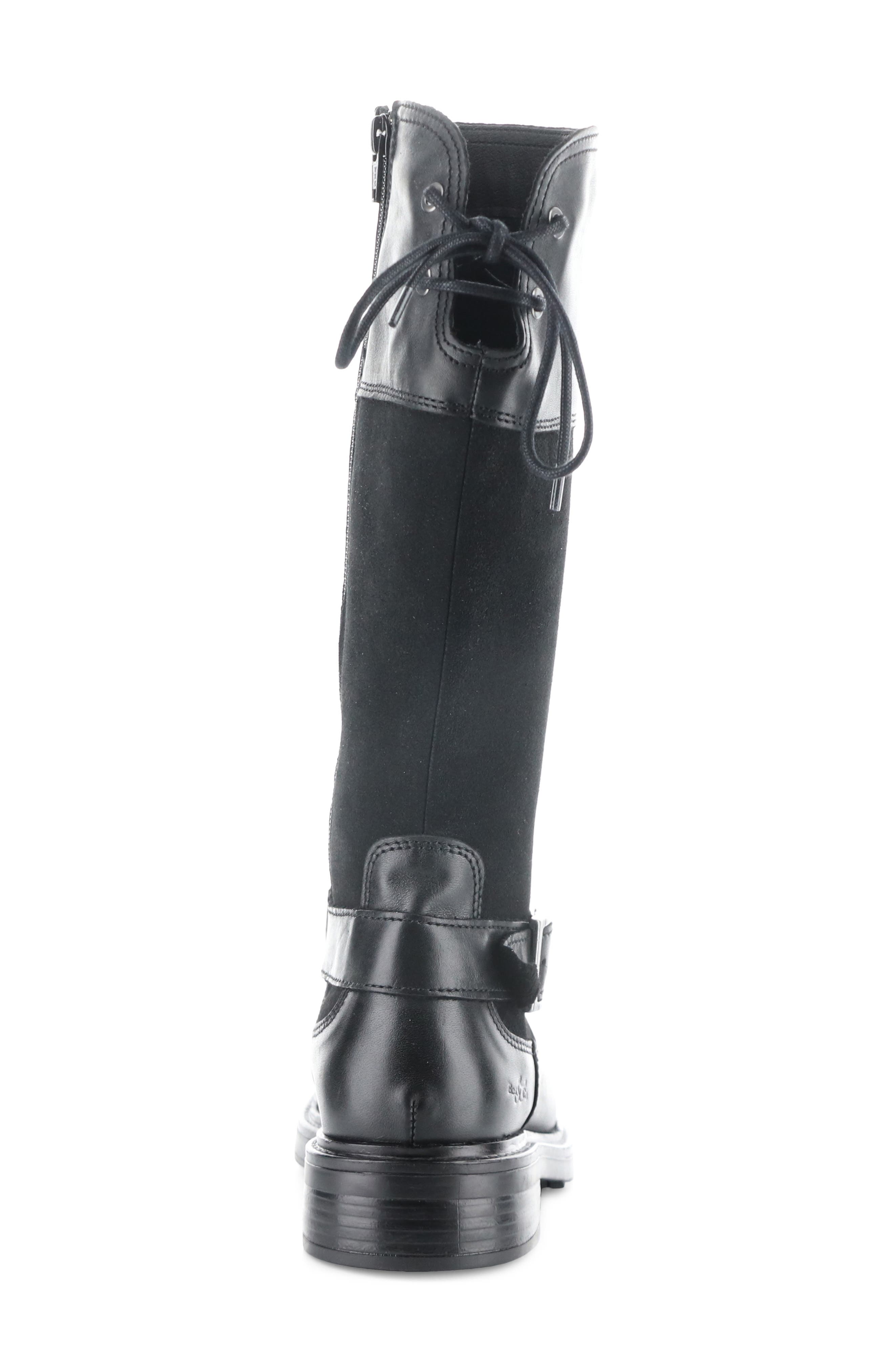 Bos. & Co. Mateo Waterproof Knee High Boot, Alternate, color, Black