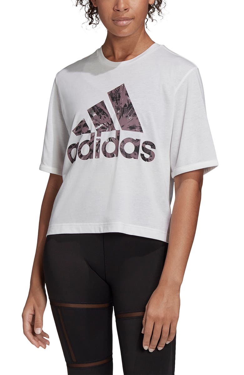 adidas International Women's Day T-Shirt, Main, color, 