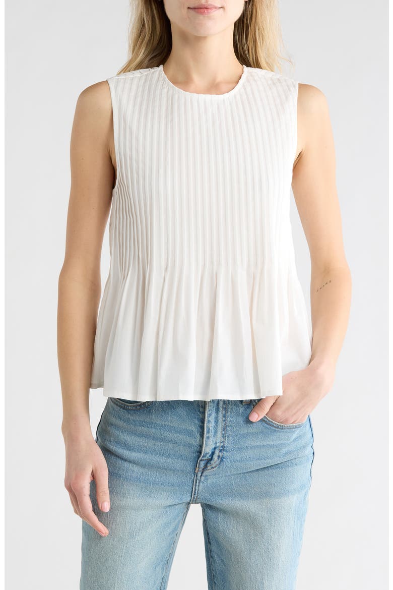 Pleated Printed Top (Women) | Nordstromrack