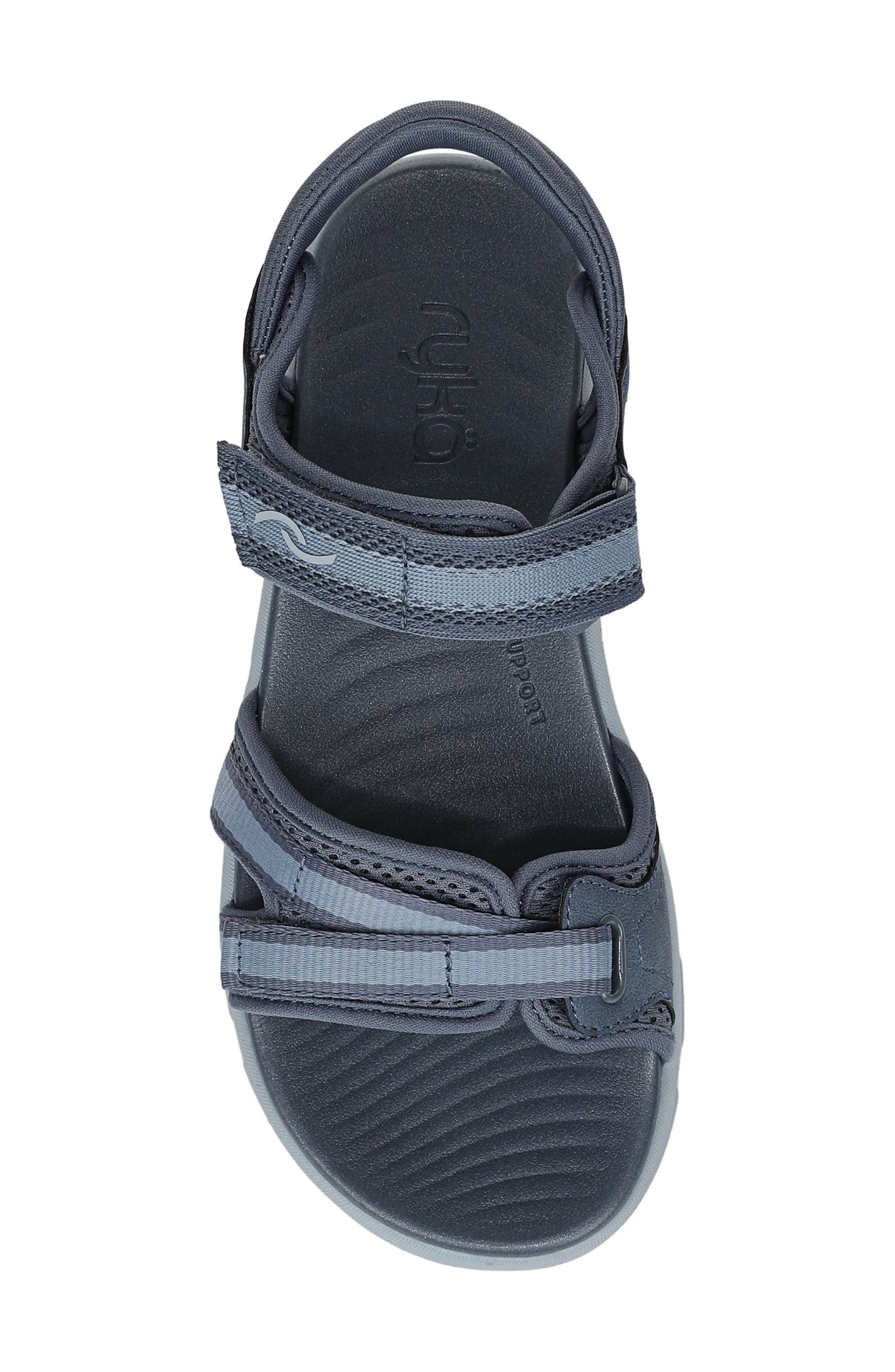 Devomax Sandal, Alternate, color, FLINTSTONE BLUE