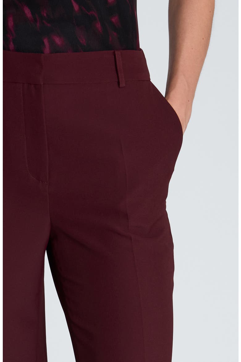 Flare Mid Rise Pants, Alternate, color, SUGAR BEET