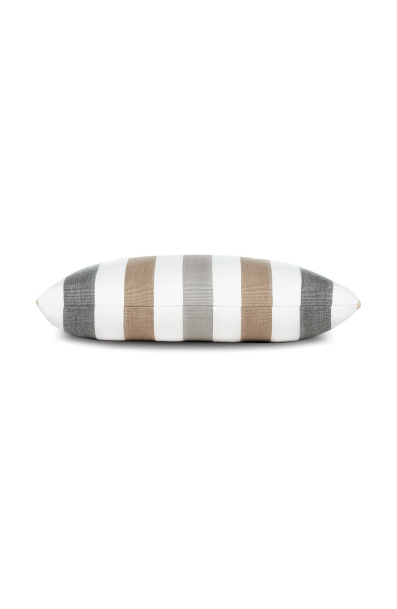Elaine Smith Dune Stripe Indoor & Outdoor Woven Accent Pillow, Alternate, color, Multi