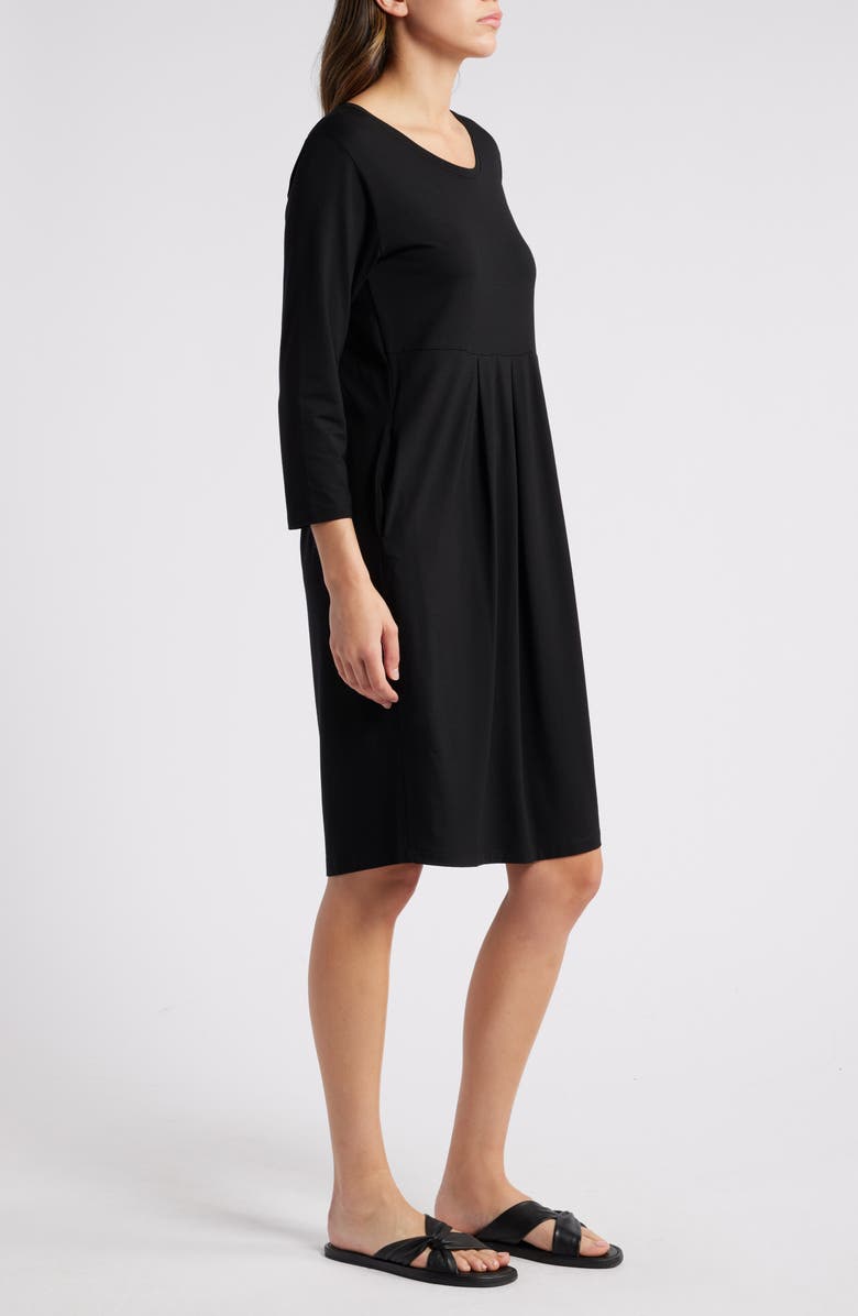 Masai Copenhagen Noma Long Sleeve Jersey Dress, Alternate, color, Black