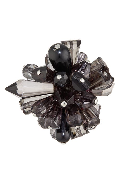 Carolina Herrera Crystal Cluster Earrings In Gold