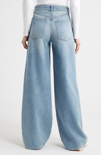 Superwide Leg Drawstring Jeans
