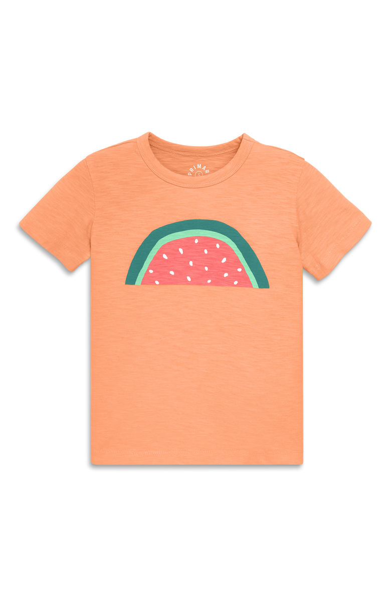 Primary Kids Watermelon Tee, Main, color, 