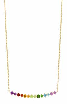 Bony Levy 14K Gold Bar Pendant Necklace