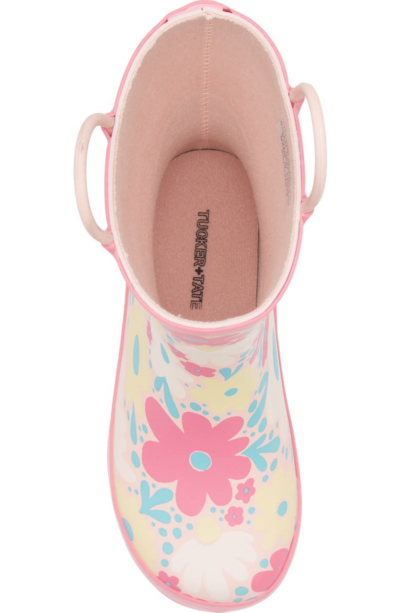 Tucker + Tate Flower Rainboot, Alternate, color,