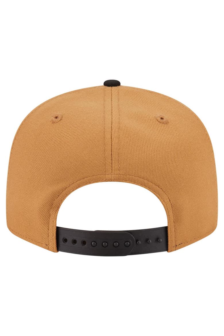 Men's New Era Khaki/Black San Francisco Giants Ice Cream 9FIFTY Snapback Hat, Alternate, color, Khaki