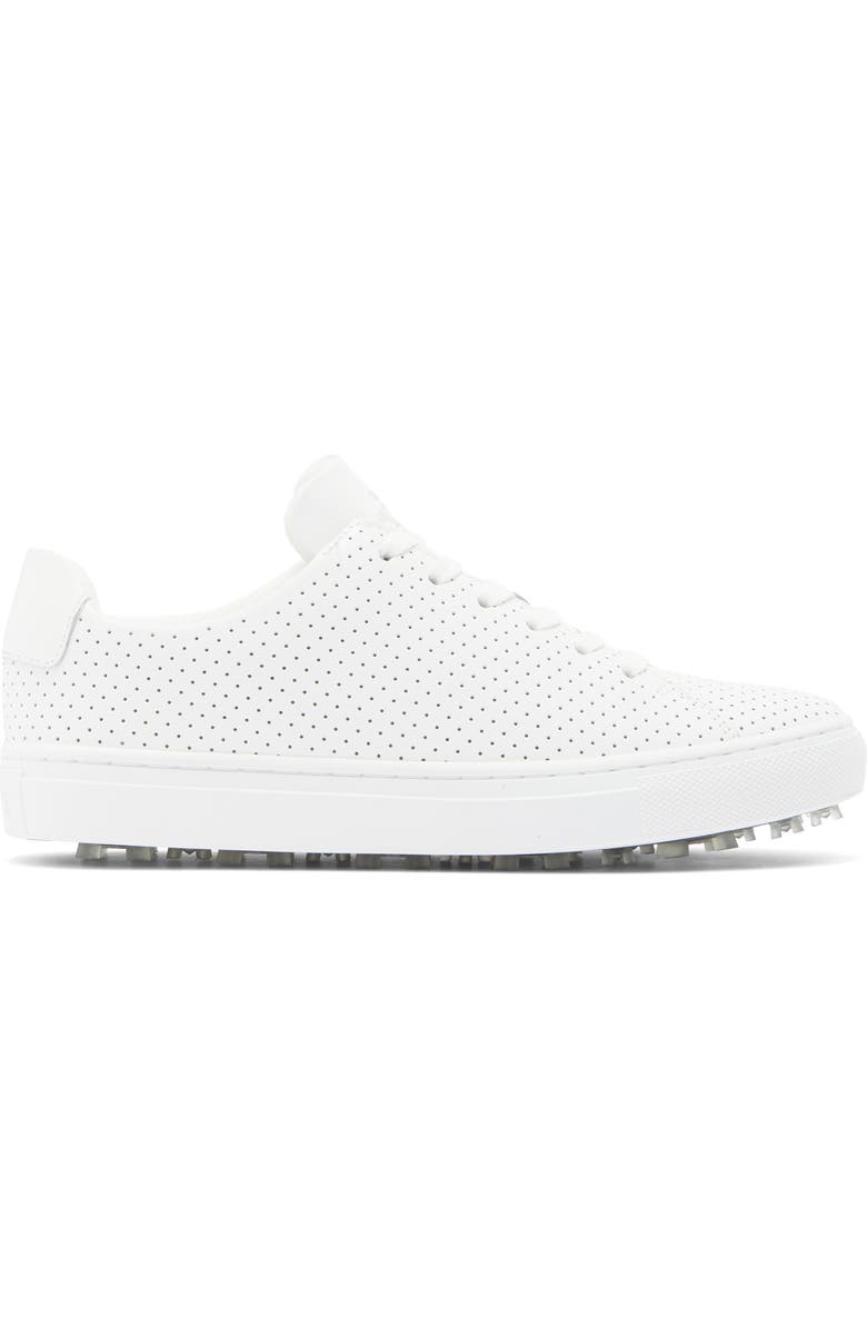 G/FORE Perforated Disruptor Golf Shoe, Alternate, color, Snow