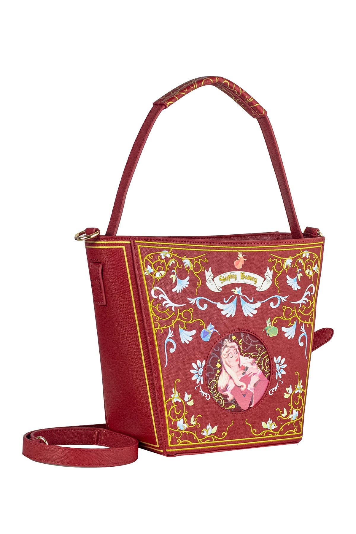 Danielle Nicole Disney Sleeping Beauty Baroque Shoulder Bag, Main, color, 