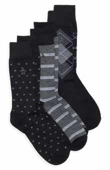 Birdseye Neat 3-Pack Crew Socks