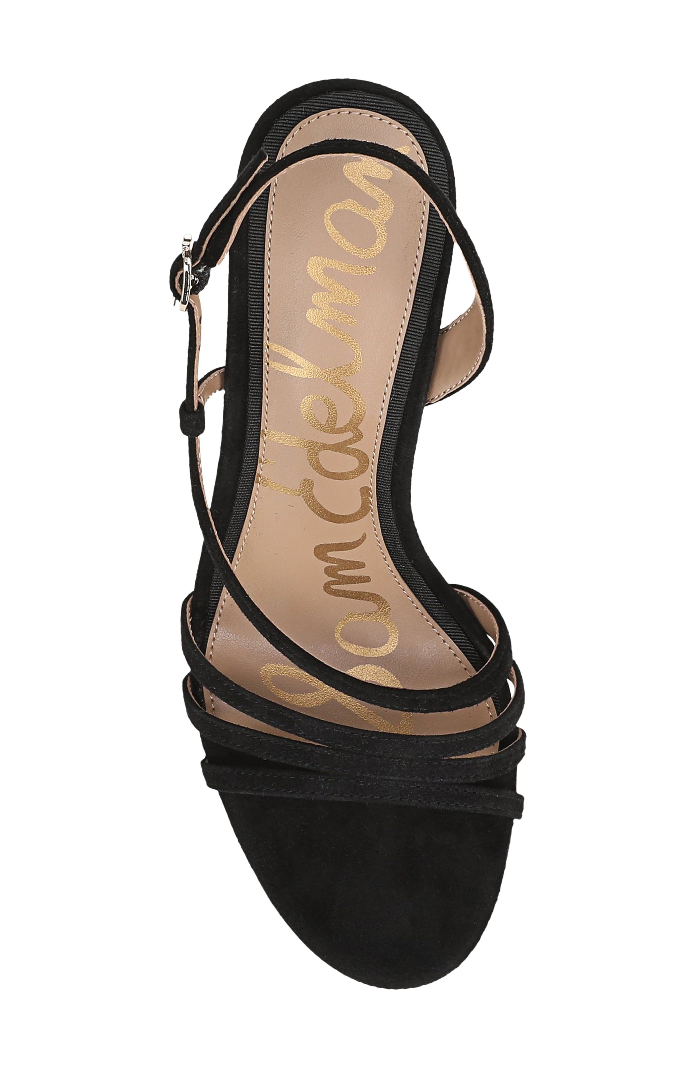 Charli Slingback Sandal, Alternate, color, BLACK