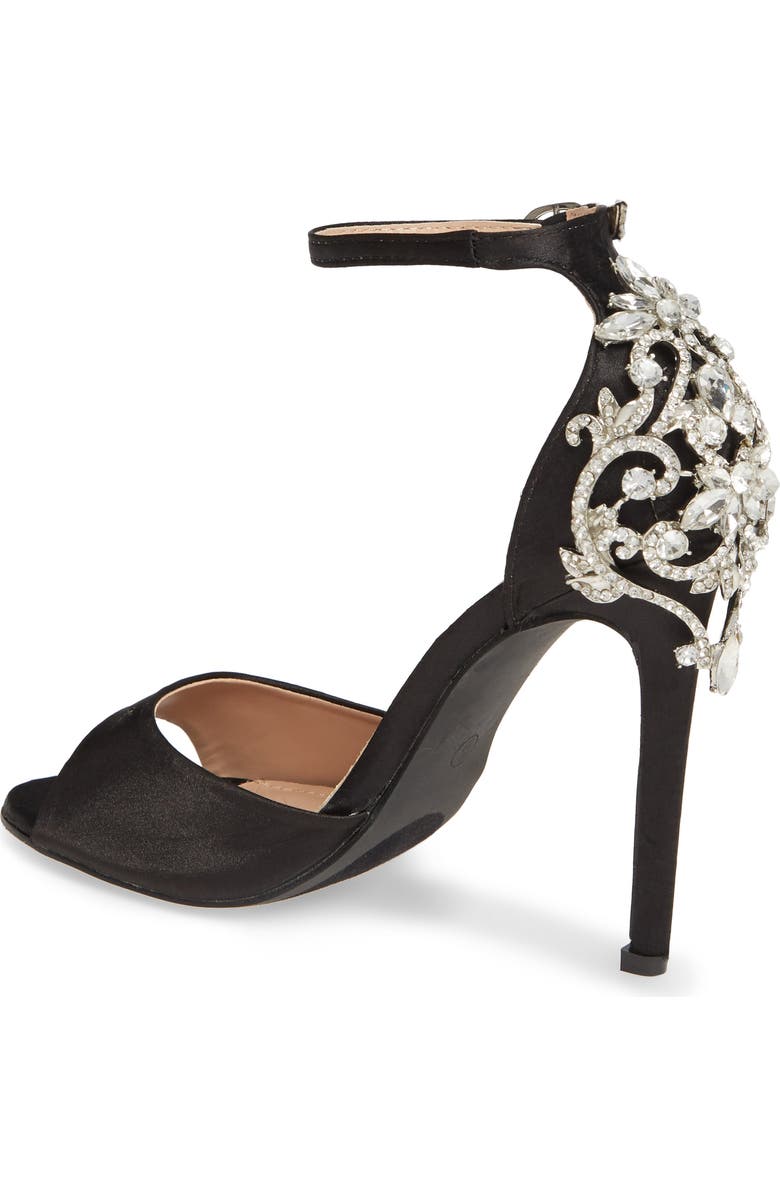 Lauren Lorraine Halsey Crystal Embellished Sandal, Alternate, color,