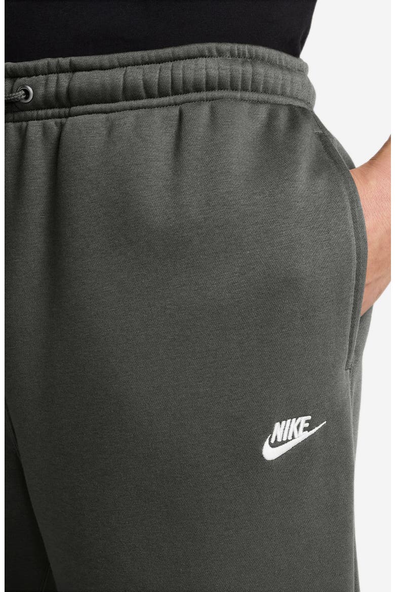 Club Fleece Bungee Pants, Alternate, color, SEQUOIA/ WHITE